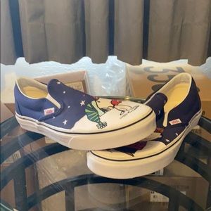 Vans Classic Slip-On Peanuts(Charlie) Size 10